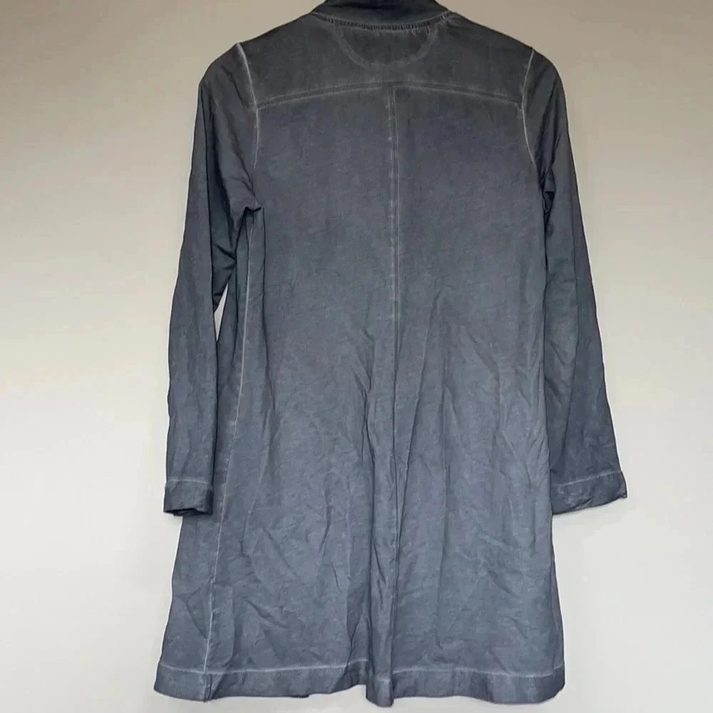 Soft‎ Surroundings Gray Women’s Cardigan Jacket Size Medium Med M - Picture 8 of 8